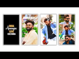 New Trending Kani Ippudu Nenu Lyrics 1Pic Editing in Alight Motion Telugu | mahi tech info