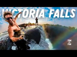 HANGING OFF THE EDGE OF VICTORIA FALLS – Swimming in Devil's Pool