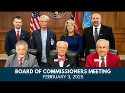 February 3, 2025 - Dare County Board of Commissioners Meeting