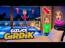 KUZEY ELİF GECE GİZLİCE VİLLAYA GİRDİK !! BABAMI KORKUTTUK !!