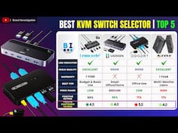 Top 5 Best KVM Switches in 2025: Ultimate Buyer’s Guide