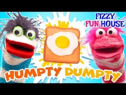 Humpty Dumpty Song | Fizzy & Phoebe Sing Nursery Rhymes | Fizzy Fun House Kids Songs