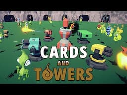 Cards and Towers - Tower Defense Roguelike Deckbuilder - Gameplay (PC)