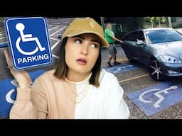 We need to discuss this disability parking issue…