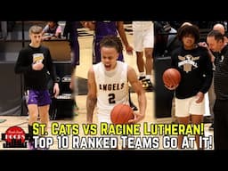 Racine St. Cats vs Racine Lutheran Rematch Gets HEATED! Full Highlights!