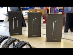 Unboxing the new Samsung Galaxy S25 Series