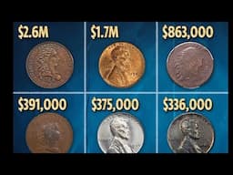 TOP 10 ULTRA EXPENSIVE PENNY COINS WORTH THOUSAND OF DOLLARS!