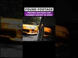 2000 Found Footage - Testing Suction Cup Mount for Hi-8 Camera