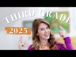 THIRD GRADE HOMESCHOOL CURRICULUM CHOICES 2025 | Math, Language Arts, Extracurriculars, and more!