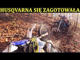 Yamahą YZ 250 nie dałem rady na tym podjeździe, a Husqvarną TE 300 pierwszy raz go WYJECHAŁEM !