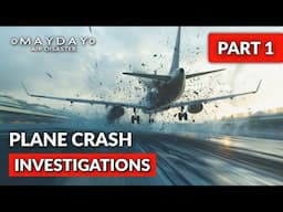 Plane Crash Investigations Part 1 🔴 LIVE! | Mayday Air Disaster