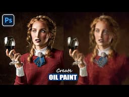 Photoshop New Oil Paint Effect Will Blow Your Mind!