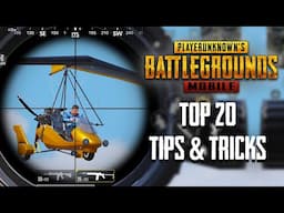 Top 20 Tips & Tricks in PUBG Mobile | BGMI | Ultimate Guide To Become a Pro #19