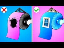 One Colored House Challenge || Funny Situations