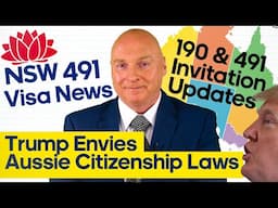 Australian Immigration News 25.01.25. NSW 491 Updates + 491 8579 Rumuors addressed + 482 visa rules+