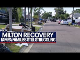 Hurricane Milton: Tampa families still recovering seek help