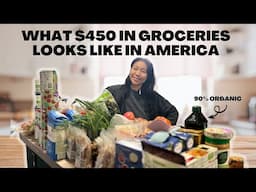 Weekly Vegan Grocery Shopping and Haul | 90% Organic & Plant Based