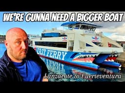 IS IT EASY TO GET THE FERRY FROM LANZAROTE TO FUERTEVENTURA? - It takes 25 minutes - HOW MUCH IS IT?