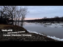 University Of Manitoba | Red River Lake | Time Lapse | FULL HD | Iphone 11 Pro Max