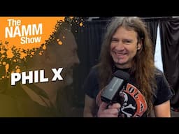 Phil X on new vs vintage guitars | Interview at NAMM 2025