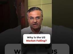 Why is the US Market Falling? | Dipan Mehta #stockmarket #shorts