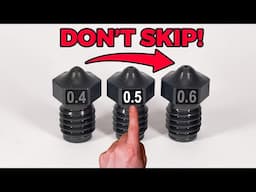 DO NOT SKIP The 0.5mm NOZZLE! – THE GOLDEN SIZE