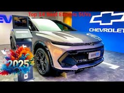 Top Electric SUVs for 2025 | 14 Best EVs Under $75,000!