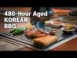 480-Hour Aged Original Korean BBQ Mukbang POV | Must-Try Pork Belly