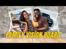 We Made Our First Family Vision Board for 2025!