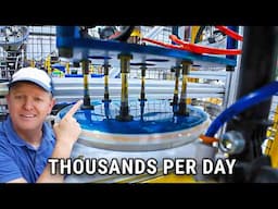 Behind The Scenes at MVP Disc Sports - (Disc Golf Disc Factory LONG CUT) - Smarter Every Day 301B