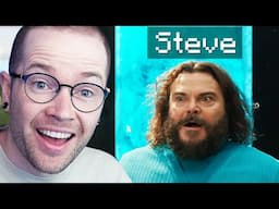 so.. do you believe me now?! (Minecraft Movie Trailer Reaction)