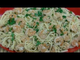 Camarones Scampi Con Linguine - Ohhlala Café ♥