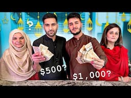 HOW MUCH EIDI DID WE GET? | EID 2022