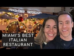 Miami's Best Italian Restaurant - Mercato della Pescheria Review!