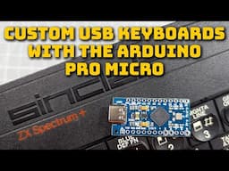 Turn a ZX Spectrum into a custom USB keyboard with the Arduino Keyboard library.