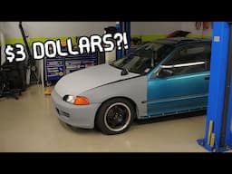 $3 Dollars made this EG Hatch RIP! - EG K Swap Build: Part 2