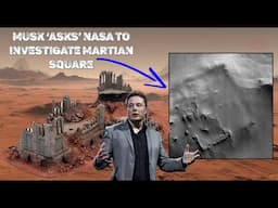 Elon Musk calls for NASA to investigate mysterious ‘square structure’ on Mars@TheCosmosNews