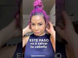 Este paso va a salvar tu cabello #cabello #hair