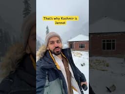 Kashmir after snowfall