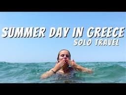 Summer In Greece As A Solo Female | Budget Travel Vlog