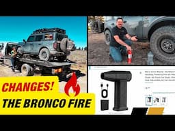 Ford Bronco Fire Left Me Stranded (Changes Made) | Northwest Bronco Overlanding