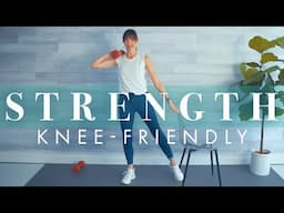 Strength Training at home! Senior & Beginner Dumbbell Workout // All Standing & Knee Friendly