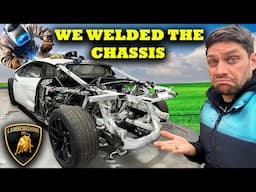 REBUILDING MY CRASH DAMAGED LAMBORGHINI HURACAN PT4...