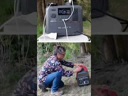 TEST CHARGING BLUETTI AC70 Using Fuel Generator #bluetti #bluettiac70 #camping #powerstation