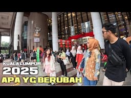 KUALA LUMPUR MALAYSIA 2025 SUASANA  SORE DARI LLAPORT MALL SAMPE DEPAN JALAN ALOR