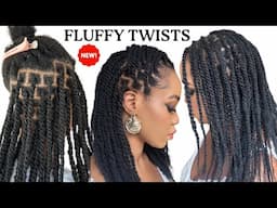 🔥How To Achieve Fluffy Mini Twists / Quick & Easy Tutorial  /Beginner Friendly / Tupo1