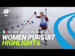 OECH 2025 Martell-Val Martello: Women Pursuit Highlights