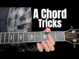 5 Easy A Chord Riffs the Pros use... a guitar lesson with a guitar teacher