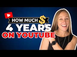 4 Years on YouTube: How Much I Made (the truth about the process)