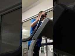 Almost falling off #treadmill during #powerfailure